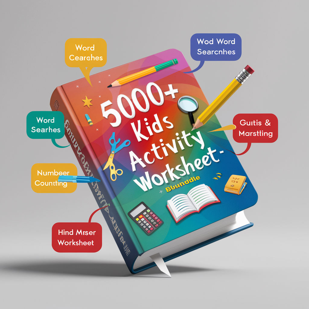 6000+ KIDS ACTIVITY WORKSHEET